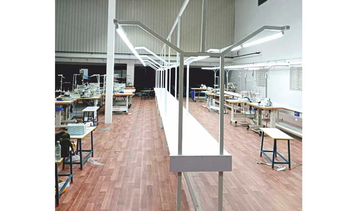 Y Type – Line Production Table